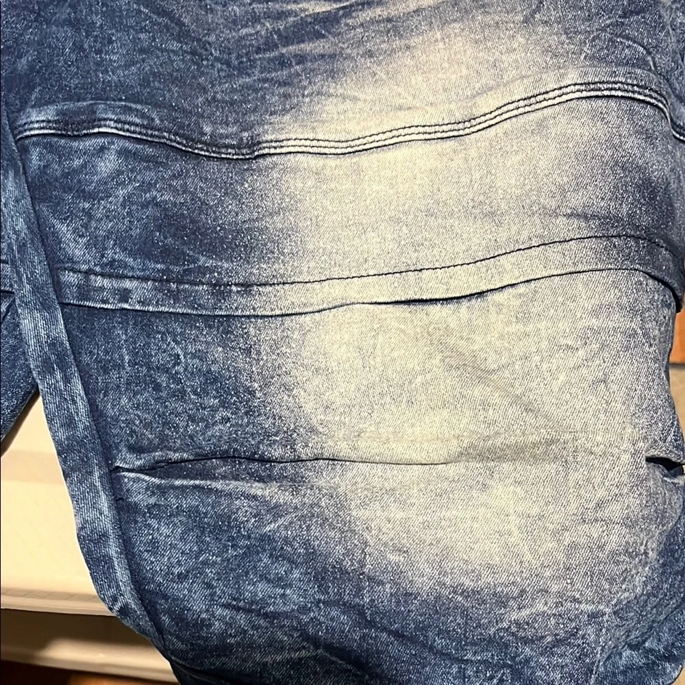 Men's Blue Denim Shorts